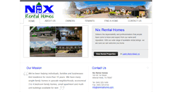 Desktop Screenshot of nixrentalhomes.com